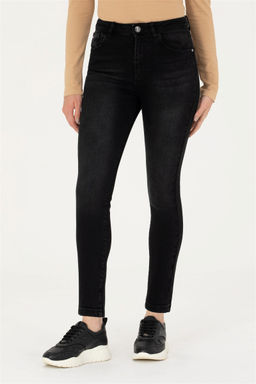 Женские черные джинсовые брюки Неожиданная скидка в корзине - U.s. polo assn фото 2