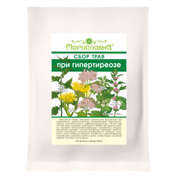 При гипертиреозе сбор трав