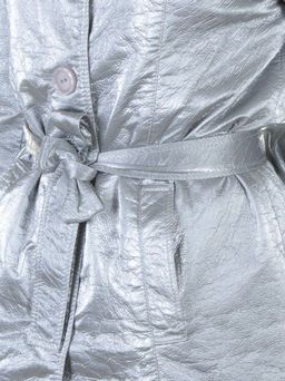 N53/1 SILVER Плащ женский демисезонный Nynel - Fashion фото 4
