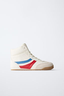 RETRO HIGH-TOP SNEAKERS - Zara фото 8