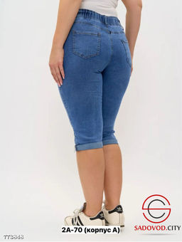 Капри джинсовые женские - Bruno фото 5