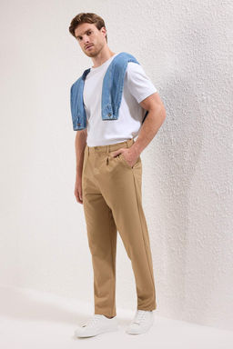 TRENDYOL MAN Siyah Wideleg Baggy Rahat Kal?p Dokuma Kumas Pantolon TMNSS25PL00009 - Trendyolmilla фото 2