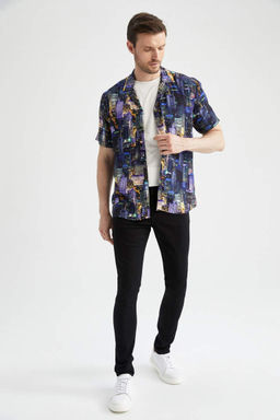 Супероблегающие джинсовые брюки с нормальной талией и очень узкими штанинами - Defacto фото 4