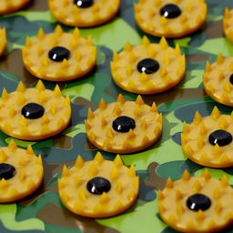 Аппликатор Кузнецова Любимому дедушке, 70 колючек, плёнка, 23?32 см