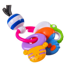 Погремушка Крошка Я «Ключики», на кольце, от 3 мес.