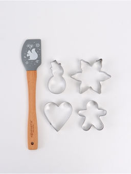 Формы для выпечки новогодние «Уютные истории», 4 шт. + лопатка