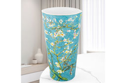 Ваза 2,4 л 16,5*12,5*28,5 см Цветущий миндаль бирюза, NEW BONE CHINA - Elan gallery фото 10