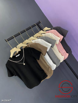 Футболка женская из хлопка