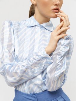 Conso/PR 200423 - blue Блуза