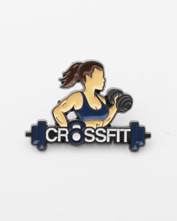 Металлический значок Crossfit - Krumpy фото 2
