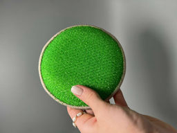 Спонж для мытья посуды Sparkle (Зеленое яблоко) - Wai ora фото 6