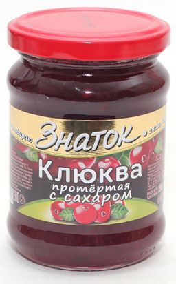 Ягода Клюква протерт. 280г