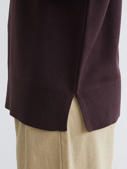 Dik Yaka Kad?n Triko Kazak