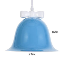 Светильник «Микки» Е27 40 Вт голубой белый 23×23×19-119 см BayerLux