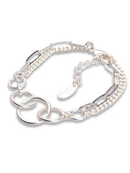 Браслет из матового серебристого металла - Модные истории фото 2