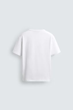 CAMISETA REGULAR FIT / Blanco - Zara фото 8