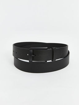 Deri G?r?n?ml? Erkek Kemer