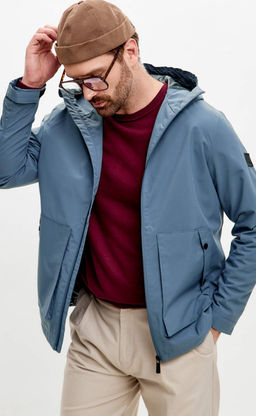 Ветровка F611-1352 jeans - Fine joyce фото 12