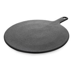 Доска сервировочная круглая Walmer Iron-Black 35x26 cм, цвет черный  фото 2