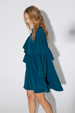 Платье Pirs 4788 изумрудный  фото 5