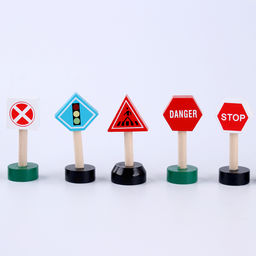 Детали для железной дороги Указательные знаки, набор, 3?18?31 см - Simaland фото 5