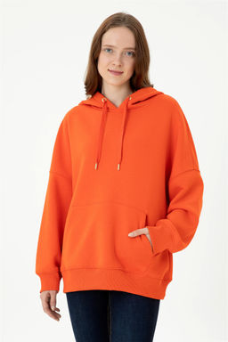 Женский оранжевый свитшот - U.s. polo assn фото 8
