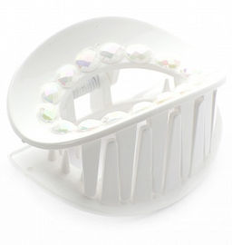 Заколка-краб PC0452 белый