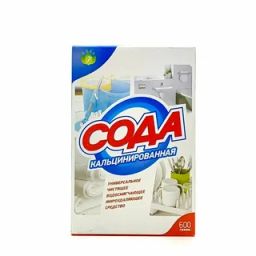 Сода Кальцированная 600гр карт.коробка