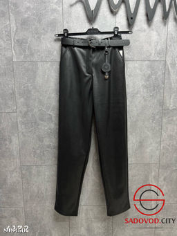 Брюки матовая экокожа утепленные - Bruno фото 5