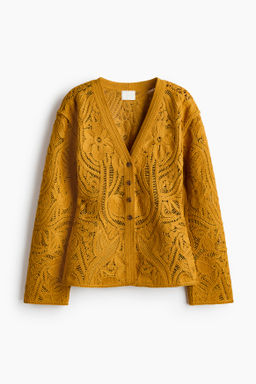 C?rdigan efecto crochet