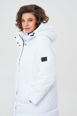 Пальто ANDINA CITY 7013-24 белый  фото 6