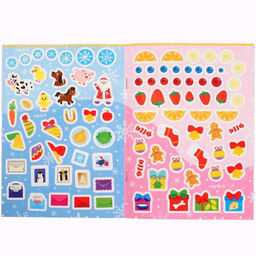 Книжка с наклейками Новый год на ферме. Зимние игры и задания, 12 стр. - Буква-ленд фото 3