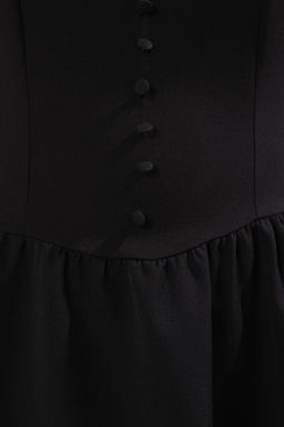 Trendyolmilla K?rm?z? Dugme Detayl? Mini Dokuma Elbise TWOSS25EL00802 фото 11