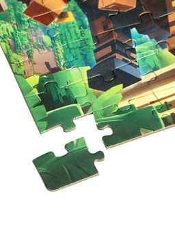 Пазл в рамке «Мир пикселей», 54 детали