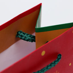 Пакет подарочный новогодний под бутылку, упаковка «Ёлка», 12×36×8.5 см