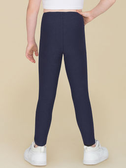 PELICAN, брюки для девочек, Темно-синий  фото 2