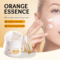 SADOER Увлажняющий крем для лица Milk Orange Moisturizing Cream, 80 гр