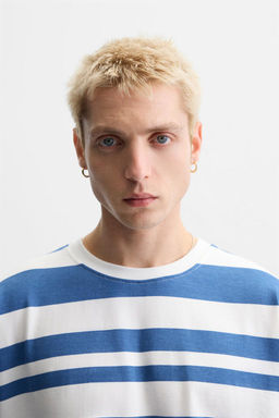 NUMBER STRIPE T-SHIRT - Zara фото 5