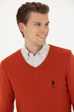 Мужской базовый свитер с плиткой Неожиданная скидка в корзине - U.s. polo assn фото 9