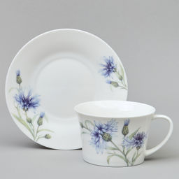 ЧАЙНЫЙ НАБОР LEFARD ВАСИЛЬКИ 4 ПР. НА 2 ПЕР. 250 МЛ  фото 4