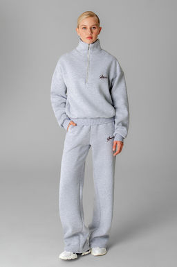 Арт. 2915 Костюм с начесом женский 44-52 (5 шт) Цвет:серый