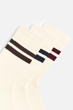 3-PACK OF STRIPED SOCKS - Zara фото 3