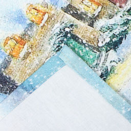 Фартук Этель Рождественский вечер 60х70 см, 100% хлопок, саржа 190 г/м2  фото 6