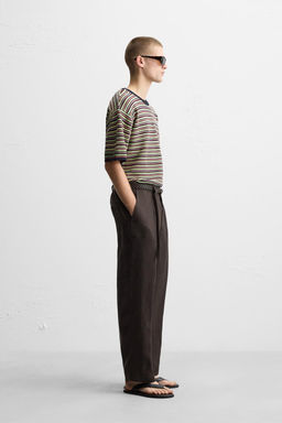 STRIPED KNIT T-SHIRT - Zara фото 4