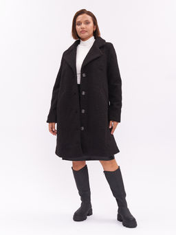 Пальто из букле ZPL13023BLK01 - Артесса фото 13