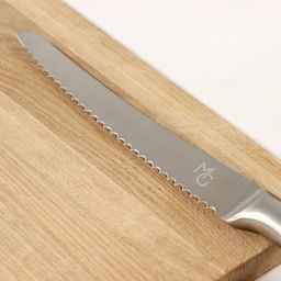 Нож для хлеба Magistro Ardone, лезвие 19.5 см, серебристый