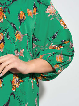 Платье 0060-28п зелёный - Dora фото 6