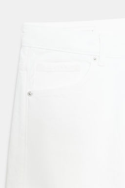 JEANS TRF BAGGY FOLDED TIRO MEDIO / Blanco - Zara фото 6
