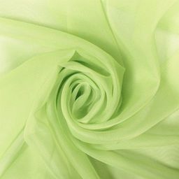 Готовые шторы арт. 0014/ФИСТ, САБРИНА, занавеска из ВУАЛИ, цвет ФИСТАШКА, размеры 300 см ширина х 290 см высота, на шторной ленте - Haft фото 2