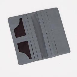 Кошелёк на магнитах, цвет серый - Simaland фото 3